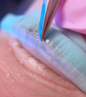 Compensateur de cils en silicone flexible et réutilisable, six teintes pastel au choix, accessoires auxiliaires pour rehaussement de cils en salon