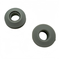 Œillets de bâche durables 56766-Gris, boutons pneumatiques en plastique pour couverture solaire de piscine, camping et randonnée en extérieur, diamètre 28 mm, base incluse