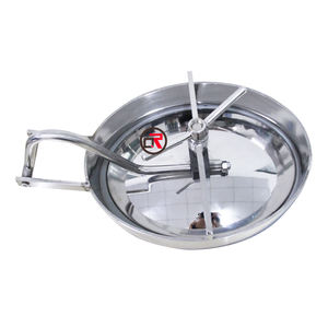 Vente directe d'usine à faible coût 600mm pression circulaire ronde navire Manway réservoir trou d'homme avec joint en Silicone - Product Image 6