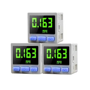 Controlador de presión de aire MVS, pantalla Digital Lcd de alta precisión, interruptor de presión Digital de vacío para monitoreo de fugas de aire