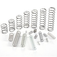 Ressort hélicoïdal de compression en acier, ressorts de compression en spirale, ressort personnalisé pour la machinerie, ressort de compression pour applications de quincaillerie