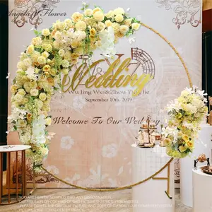 180cm homemade flower row decor wedding arch backdrop party customized flower