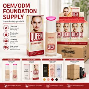BB Cream <span class=keywords><strong>Foundation</strong></span> Seven Girl <span class=keywords><strong>SPF</strong></span> 40, Longa Duração, À Prova D'Água, Hidratante, Tintura para a Pele 50ml - Product Image 5