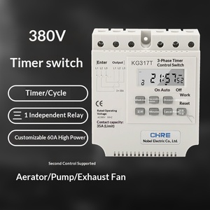 <span class=keywords><strong>Interruptor</strong></span> Temporizador Trifásico KG317T para Bomba de Agua y Ventilador, 380V 60A CA 50Hz, Controlador de Tiempo - Product Image 5