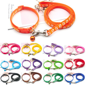Puppy Collars Puppy ID Collars with Bell Adjustable Soft Nylon Litter Identification Dog Collars for Newborn Pets