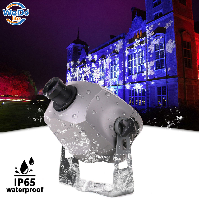 150W Customizable 4 GOBO Projector Light Outdoor Waterproof IP66 LED Advertising Lights with DMX512 Control