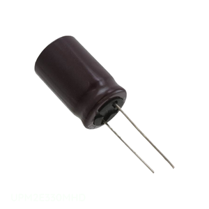 Condensateur radial TH UPM2E330MHD à travers trou, 33 µF, en aluminium, 20 %, 250 V - Product Image 1