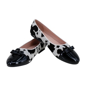 CHOOZII elegante <span class=keywords><strong>tela</strong></span> <span class=keywords><strong>de</strong></span> leopardo y charol Combo mujeres niñas <span class=keywords><strong>Ballet</strong></span> Flats zapatos - Product Image 6