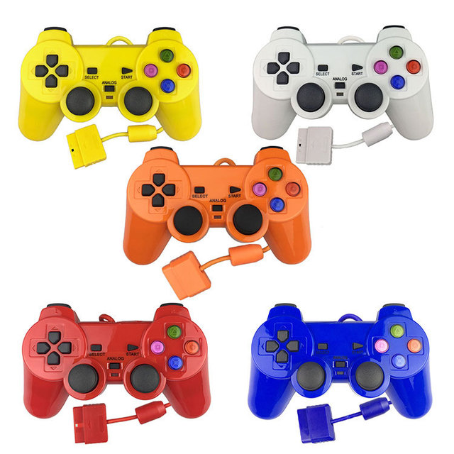 Wired Controller for PS2 Console Joystick for PS2 Gamepad