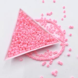 Série Crème Cristal Lampwork & Perles de Verre Bijoux de Corps Perles de Riz Colorées Collier de Cheville Taille avec Corde Lâche Extensible - Product Image 6