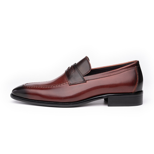 Accessori moda personalizzabili Slip-On da <span class=keywords><strong>uomo</strong></span> <span class=keywords><strong>eleganti</strong></span> in pelle formale fatti a mano per occasioni autunnali - Product Image 3