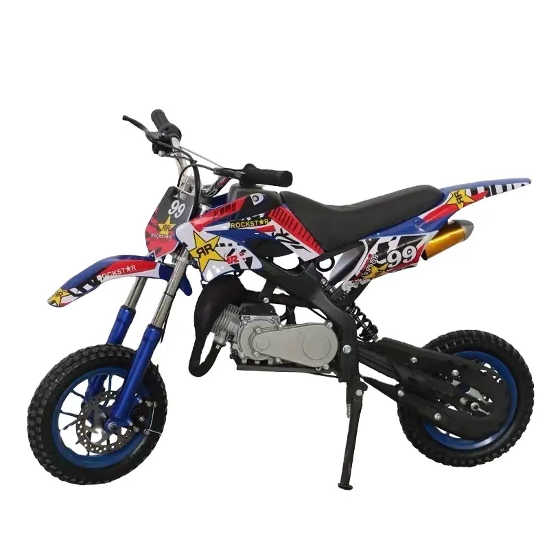 Nuevo diseño de alta calidad Cool 49cc Super Mini Moto Cross Pocket Dirt Bike para niños Velocidad máxima 40 km/h