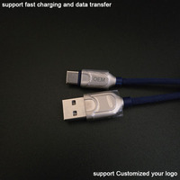 Regalos Promocionales Novedosos para Empresas, Cables USB a USB Tipo C Trenzados Resistentes con Patrones de Pitones