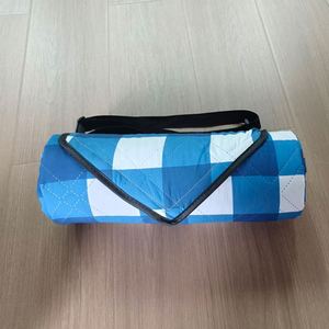 Large Luxury <b>Outdoor</b> Waterproof Foldable Blanket Gingham Picnic <b>Mat</b> for Beach Camping Grass Lawn Park Climbing - Product Image 2