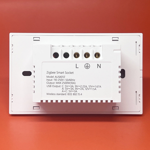 Fabbrica diretta SAA approvato Smart Double PowerPoint con USB A/C AU Standard Tuya Zigbee Smart prese e interruttori elettrici - Product Image 5