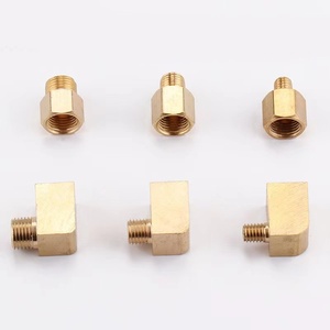 Conector de Cobre, Boquilla Extendida para Lubricación, Extensión de Tubería, Codo Roscado Interno/Externo, Servicios de Mecanizado - Product Image 3