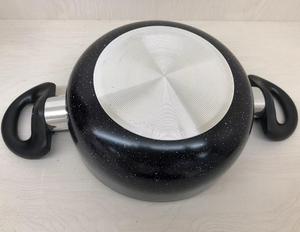 <span class=keywords><strong>Huochu</strong></span>-Juego de utensilios de cocina antiadherentes de aluminio prensado, estilo clásico, con tapa de vidrio, 10 unidades - Product Image 4