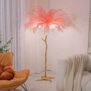 Moderne Nordische Luxus-LED-Stehleuchte für das Wohnzimmer, Heimdekoration, Stehlampe, Federlampe, Dekorative LED-Feder-Stehleuchten - Product Image 3