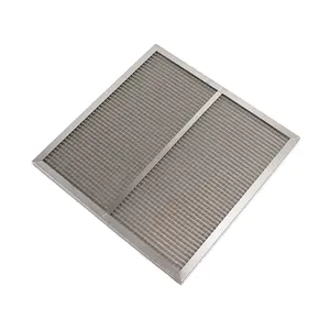 ULPA H11 H12 H14 U15 filtro aria in acciaio inox ad alto flusso d'aria Hepa