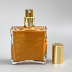 Huile Scintillante Corporelle Bio Luxueuse Hydratante Longue Durée Éclaircissante Personnalisable MLM avec Couleur et Format d'Échantillon Personnalisables - Product Image 1