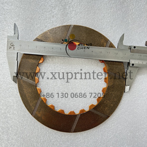 Plaquettes de frein WD 1 Set 71-705-19 Z 1.064 D D 4-1339 010 pour Heidelberg 91.101.181 Pièces d'impression offset 149-97mm 138-85mm - Product Image 5