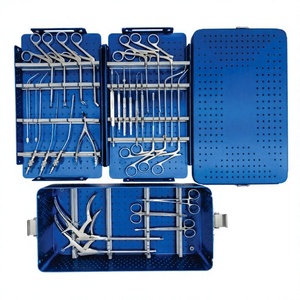 Juego de Instrumentos FESS de Acero Inoxidable Alemán para Cirugía Endoscópica de Senos Paranasales, Instrumentos Quirúrgicos ORL de Alta Calidad con Caja de Aluminio - Product Image 1