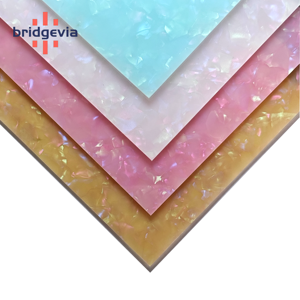 Panneaux décoratifs de luxe en PMMA acrylique perlé sur mesure pour présentoirs de bijoux et projets d'aménagement intérieur - Product Image 1