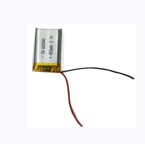 450mah 602040 <span class=keywords><strong>3</strong></span>.7v yüksek kapasiteli boyutu şarj edilebilir küçük lityum polimer iyon pil hücresi paketi - Product Image 3