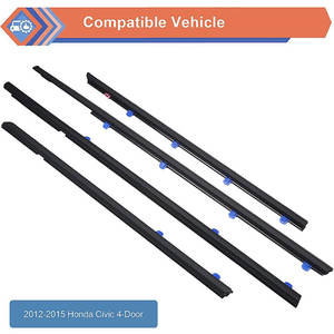 Tedarik yüksek kaliteli araba dışında pencere kauçuk conta kemer siyah pencere kalıplama Weatherstrip ile rekabetçi fiyat - Product Image 3