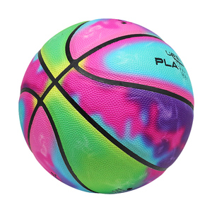 Ballon de <span class=keywords><strong>basket</strong></span>-ball personnalisé en PU laminé, résistant à l'usure, pour intérieur et extérieur, entraînement professionnel et matchs. - Product Image 4