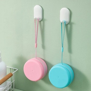 Cepillo de Baño de Silicona, Esponja Exfoliante para Ducha, Caja de Jabón, Cepillo Limpiador de Silicona, Herramienta de Masaje, Cepillos de Baño - Product Image 6