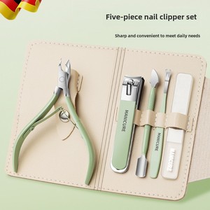 Ensemble de coupe-ongles en acier inoxydable, 5 pièces, outils professionnels de manucure pour l'entretien des ongles - Product Image 5
