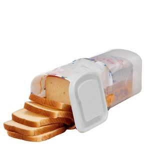Contenedor Hermético de Plástico para Pan Fresco, Caja para Pan para Sándwiches, para el Hogar y Camping - Product Image 1