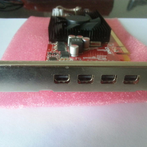 6570 1G 4 PCI Support Four Monitors Multiple Video Card Graphic 4 Channel Pcie Card - Product Image 4