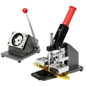 <span class=keywords><strong>Machine</strong></span> à fabriquer des badges, équipement de presse carrée pour la production d'aimants de réfrigérateur en acrylique et de badges - Product Image 5