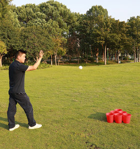 Jeu de <span class=keywords><strong>Pong</strong></span> géant pour la famille, idéal pour le jardin, la pelouse, la plage, jeu de plein air - Product Image 2