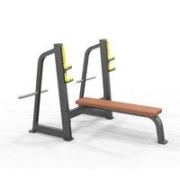 Cheernin 127Kg Capacité de 500 lb de qualité commerciale pour l'entraînement de la poitrine et des épaules Banc d'inclinaison fixe robuste