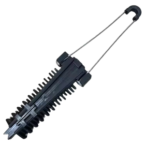 Serre-câble PA300 FTTH ADSS à cale en plastique pour tensionnement de câbles optiques en réseau aérien - Product Image 2