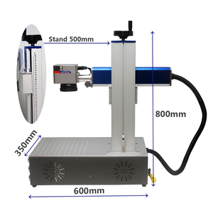 Máquina láser Co2, cortadora de grabado, máquina cortadora de marcado láser UV <span class=keywords><strong>para</strong></span> vidrio, cristal, marcador rápido, herramientas de tallado de madera no metálica - Product Image 4
