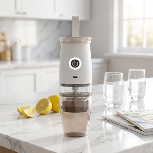 <b>Mini</b> Automatic Coffee <b>Grinder</b> Portable Battery Powered USB Rechargeable 5-Adjustable Grind Size for Home Office Camping Travel - Product Image 1
