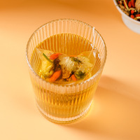 Tisane Mélangée aux Graines de Cassia, Baies de Goji, Racine de Bardane, Bourgeons de Chrysanthème, Chèvrefeuille et Osmanthus – 37,5g