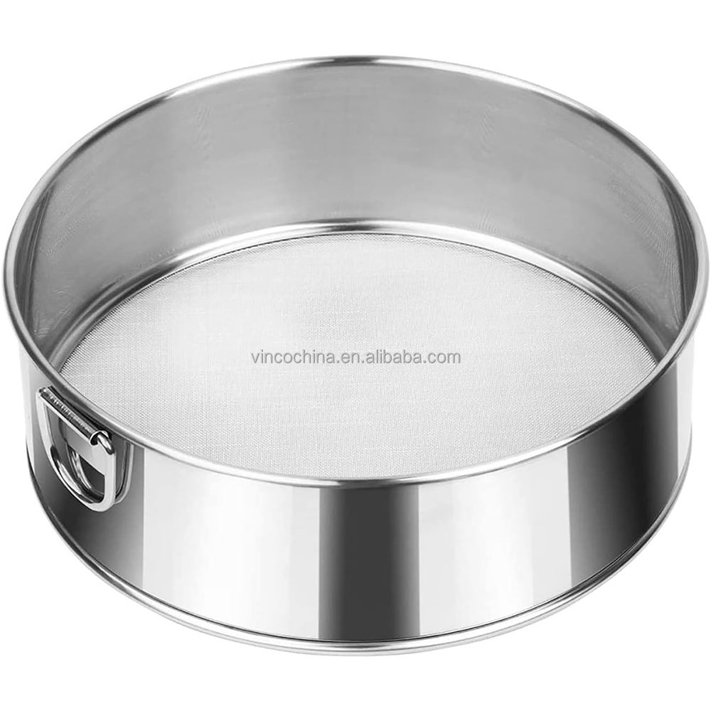 สีเงิน 15ซม. 40ตาข่าย