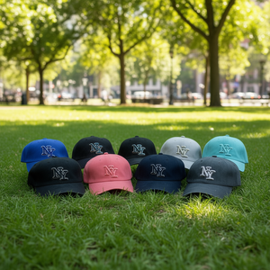 Cappellino da baseball ricamato Angelina Ny, cappello casual unisex regolabile da 58-60 cm - Product Image 5