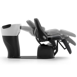 Lit de lavage électrique haut de gamme réglable pour position semi-allongée et rinçage, spécialement conçu pour les salons de coiffure - Product Image 3