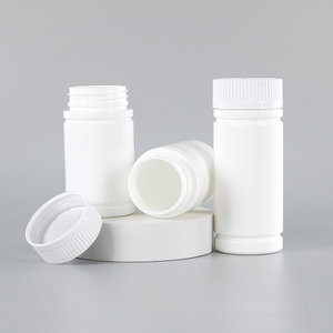 140ml Customized Capsule <b>Bottle</b> Pharmaceutical Packaging HDPE Plastic Capsule For Health Products With CRC Screw Cap - Product Image 1