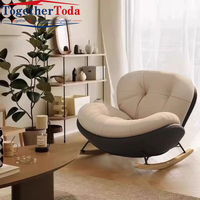 Fauteuils d'appoint modernes de luxe nordiques les plus populaires, fauteuils de salon rembourrés pour adultes, pour la détente en chambre à coucher