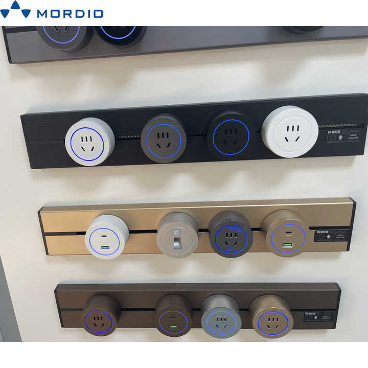 Wall Surface-mounted Removable Smart Multifunction Power Track Rail ...