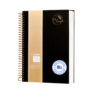 Ship Within 3 Days High Quality Thick Spiral Notebooks 300 Pages Hardcover Notebook B5 For School Students