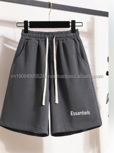 Shorts et T-shirt pour homme de haute qualité SS22, couleur Light Oatmeal, 100% coton extensible, shorts et t-shirt à manches courtes - Product Image 4