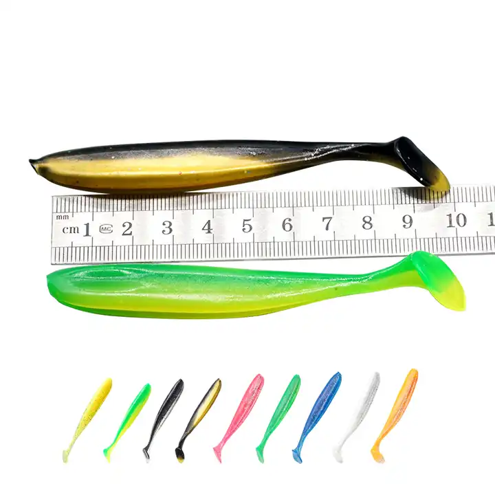 100mm 5.6g t tail baits soft